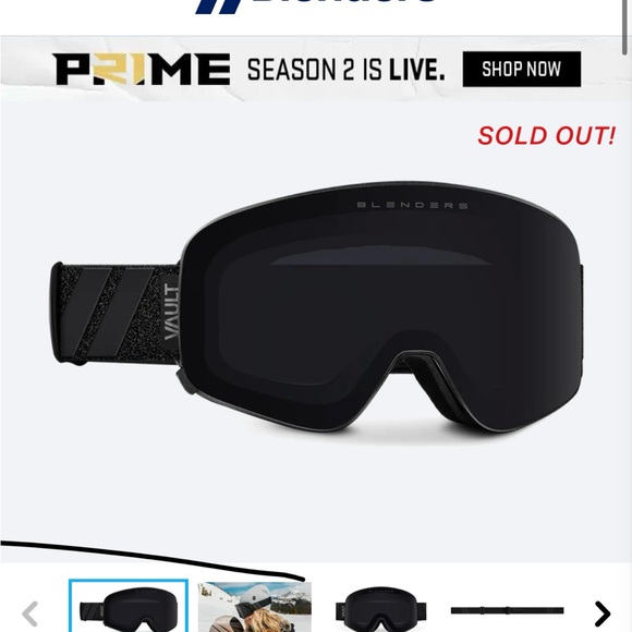 2 BLENDERS SNOW GOGGLES! Details in Photos. LIKE NEW!!! - Picture 4 of 7